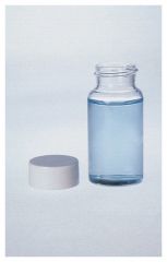 Fisherbrandâ„¢ 20mL Borosilicate Glass Scintillation Vials with White Urea Caps