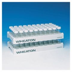 DWK Life Sciences Wheaton™ 50-Position Rack with 28.1mm I.D. Wells