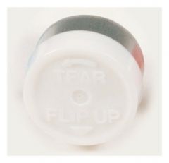 DWK Life Sciences Kimble™ Kontes™ Flip, Tear-Off Button Top Aluminum Seals, Color Coded