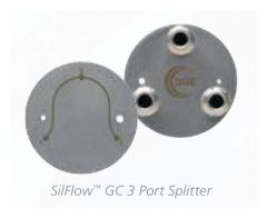 SGE™ SilFlow™ GC 3 Port Splitter: Device Only
