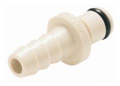 CPC™ Standard-Volume Quick-Disconnect Inline Hose-Barb Inserts: With Straight-Through Flow