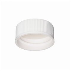 DWK Life Sciences Wheaton™ White Polypropylene Open-Top Caps w/PTFE Faced Silicone Liners for E-Z Ex-Traction™ Vials