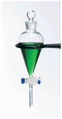  Fisherbrand™ Squibb-Type Separatory Funnels with PTFE Stopcocks and Stoppers
