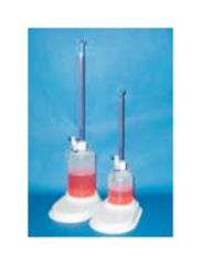  Tech Glass Squeeze-O-Matic Burets with Bottles and PTFE Plugs