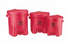 Eagle™ Step-On Biohazard Waste Containers