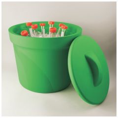 Bel-Art™ SP Scienceware™ Magic Touch 2™ Ice Buckets, Green; 4L