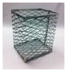 TEST TUBE BASKET SS 5X4X6 IN