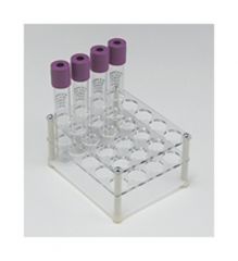 JAC Medical Test Tube Racks for Phlebotomy Trays: 20-Well Chemistry