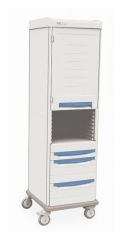 Metro™ Starsys™ Preconfigured Tall Mobile Storage Unit, General Supply Cabinet, Single-Wide