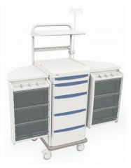 Metro™ Starsys™ Preconfigured Mobile Workstation, Biomedical Cart