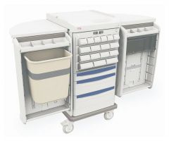 Metro™ Starsys™ Preconfigured Mobile Workstation, LAR Anesthesia Cart