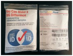 ITL Corporation SampLok™ Plus Blood Collection Kits