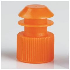Globe Scientific Flanged Plug Caps For 16mm Tubes