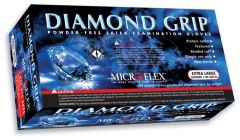 Microflex™ Diamond Grip™ Powder-Free Latex Exam Gloves