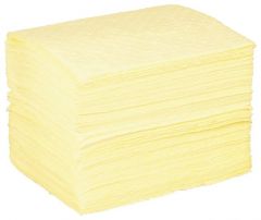 Fisherbrand Chemical Yellow Absorbent Pad - FB CHEM PADS,15X19,MDWT 100/PK