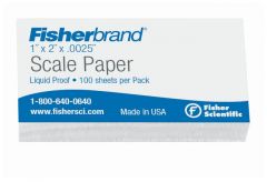 Fisherbrand™ Liquid Proof Scale Papers, 0.0025 in. Thick