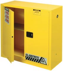 Justrite™ Sure-Grip™ EX Flammable Safety Cabinet, Two Manual Doors; 60 gal. (227L)