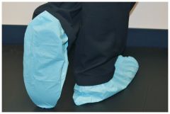 Fisherbrand™ Disposable PE Coated Polypropylene Shoe and Boot Covers