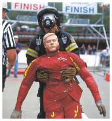Simulaids™ Rescue Randy Combat Challenge and I.A.F.F. Manikins