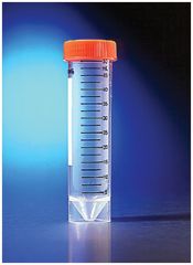 Corning™ Polypropylene Centrifuge Tubes, 50mL Conical tube with self-standing bottom; Max RCF: 3000xG; Polypropylene cap; No rack