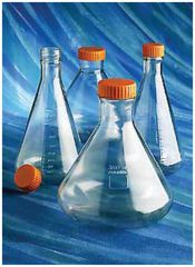 Corning™ Two- and Three-Liter Disposable Polycarbonate Erlenmeyer Flasks