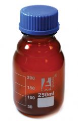 Eisco™ Amber Reagent Bottle with Screw Cap