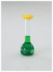 Fisherbrand™ Reusable Glass Class A Volumetric Flasks with Snap Caps
