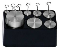 Troemner™ Hooked Stainless-Steel Weight Sets and Individual Weights