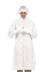 Superior Uniform Worklon™ Reusable Polyester Cleanroom Frocks