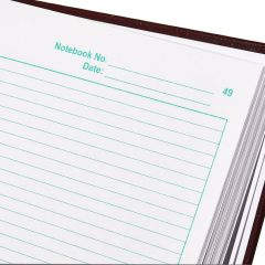 Thermo Scientific™ Nalgene™ Lab Notebooks with Regular Paper Pages, A4, burgundy