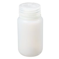 Thermo Scientific™ Nalgene™ Fluorinated Wide-Mouth HDPE Bottles with Closure, 125mL