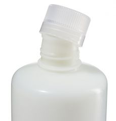 Thermo Scientific™ Nalgene™ Fluorinated Narrow-Mouth HDPE Bottles with Closure, 1L