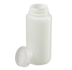 Thermo Scientific™ Nalgene™ Fluorinated Wide-Mouth HDPE Bottles with Closure, 500mL