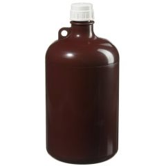 Thermo Scientific™ Nalgene™ Large Narrow-Mouth Amber Bottles, 8L