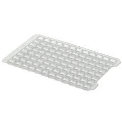 Thermo Scientific™ Nunc™ 96-Well Cap Mats, Natural, Sterile 96 Well Cap Mat for square wells, resistant to DMSO