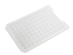 Thermo Scientific™ MicroMat™ CLR Silicone Mats for 96-Round Well Plates, Flat, pre-slit