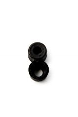 Thermo Scientific™ 8mm Autosampler Vial Screw Thread Black PP Caps