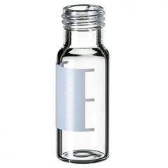 La-Pha-Pack™ 9mm Short Thread Glass Vial, Wide Opening, Clear, 1.5mL, 