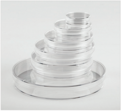 Fisherbrand™ Surface Treated Tissue Culture Dishes, 100mm, w/ Gripping Ring