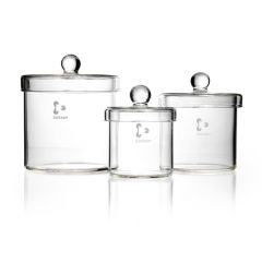 DURAN® Cylinder, with knobbed lid, polished rim, 260 x 260 mm, 12000 ml