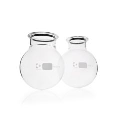 DURAN® Flasks, round bottom, flat flange, 6000 ml, flange DN 100 with groove