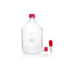 DURAN® aspirator bottles with screw thread GL 45, tabulator with GL 32, complete, 1000 ml