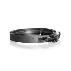 Quick release clamps in stainless steel, with 3 retaining clips,for flange DN 200