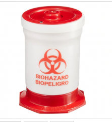 Thermo Scientific™ Nalgene™ Biohazardous Waste Containers, 5.5L