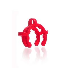 KECK clips for conical joints, POM, NS 29.2, red