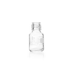 DURAN® Laboratory bottle, clear, graduated, GL 25, without cap and without pouring ring, 25 ml