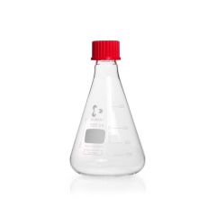 DURAN® Erlenmeyer flask, graduated, GL 32, with cap (PBT), 500 ml