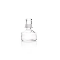 Spirit lamp, without socket and wick, without filler tubulature, with cap, 100 ml, soda-lime-glass
