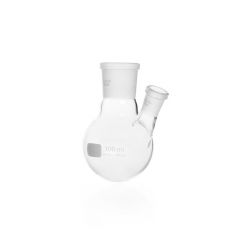 DURAN® Round bottom flask, two necks, centre socket size 29/32, side socket size 14/23, 100 ml