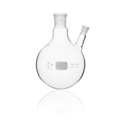 DURAN® Round bottom flask, two necks, centre socket size 29/32, side socket size 14/23, 1000 ml
